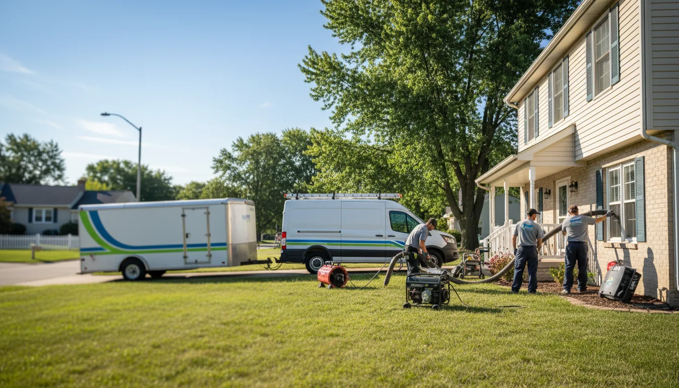 Flooded Basement Restoration And Cleanup With Repair in Ensign, KS near me